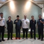 Kakanwil Kemenkumham Sumsel, Dr Ilham Djaya, saat audiensi dengan Ketua Pengadilan Tinggi Agama Palembang. Rabu (11/1/2023)