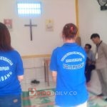 warga binaan Lapas Perempuan Palembang Kemenkumham Sumsel menerima pelayanan penginjilan dari Gereja Sidang Jemaat Allah, Jumat (13/11/2023) di Gereja Lapas.