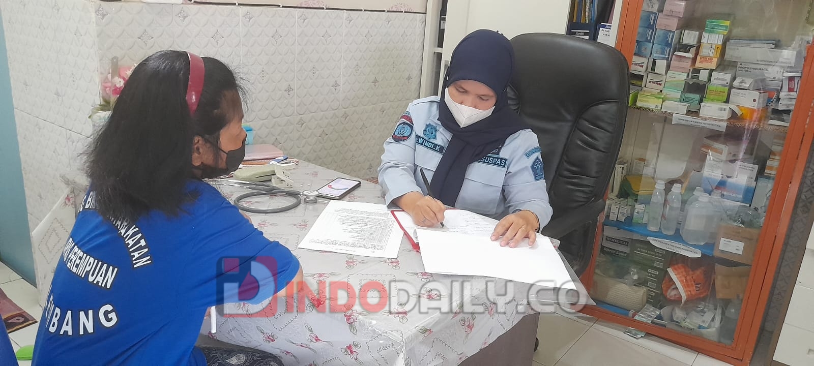Lapas Perempuan Palembang Kemenkumham Sumsel melaksanakan kegiatan skrining awal terhadap warga binaan calon peserta rehabilitasi pemasyarakatan tahun anggaran 2023