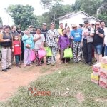 Kapolda Sumsel, Irjen Pol A Rachmad WIbowo SIK saat mengunjungi warga Desa Air Hitam, Kecamatan Gandus, Sabtu (14/1/2023)
