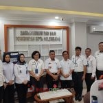 Kadiv Pelayanan Hukum dan HAM, Kanwil Kemenkumham Sumsel, Parsaoran Simaibang usai Koordinasi Teknis Pelaksanaan Pelayanan Hukum dan HAM ke Bagian Hukum Kota Palembang