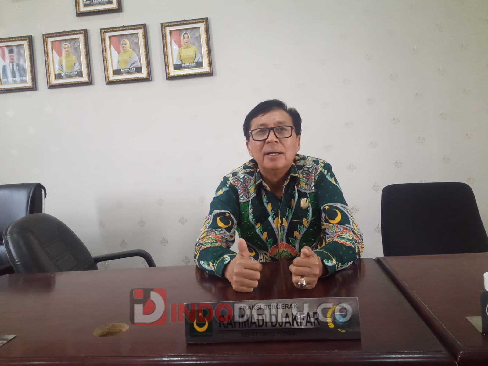 Ketua DPC PBB Kabupaten Ogan Ilir Rahmadi Djakfar SSos MTP