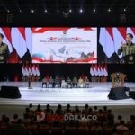 Rakornas Kepala Daerah dan Forkopimda tahun 2023 di Sentul International Convention Center, Selasa, (17/ 1/2023)