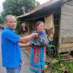 PD IWO Muba memberikan bantuan kepada korban longsor yang berada di bantaran Sungai Musi tepatnya di kelurahan Balai Agung, kecamatan Sekayu