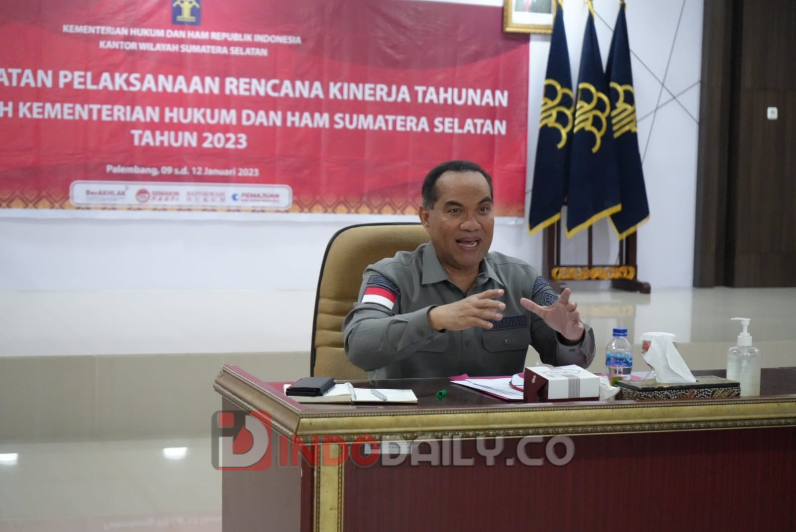 Kakanwil Kemenkumham Sumsel, Dr Ilham Djaya