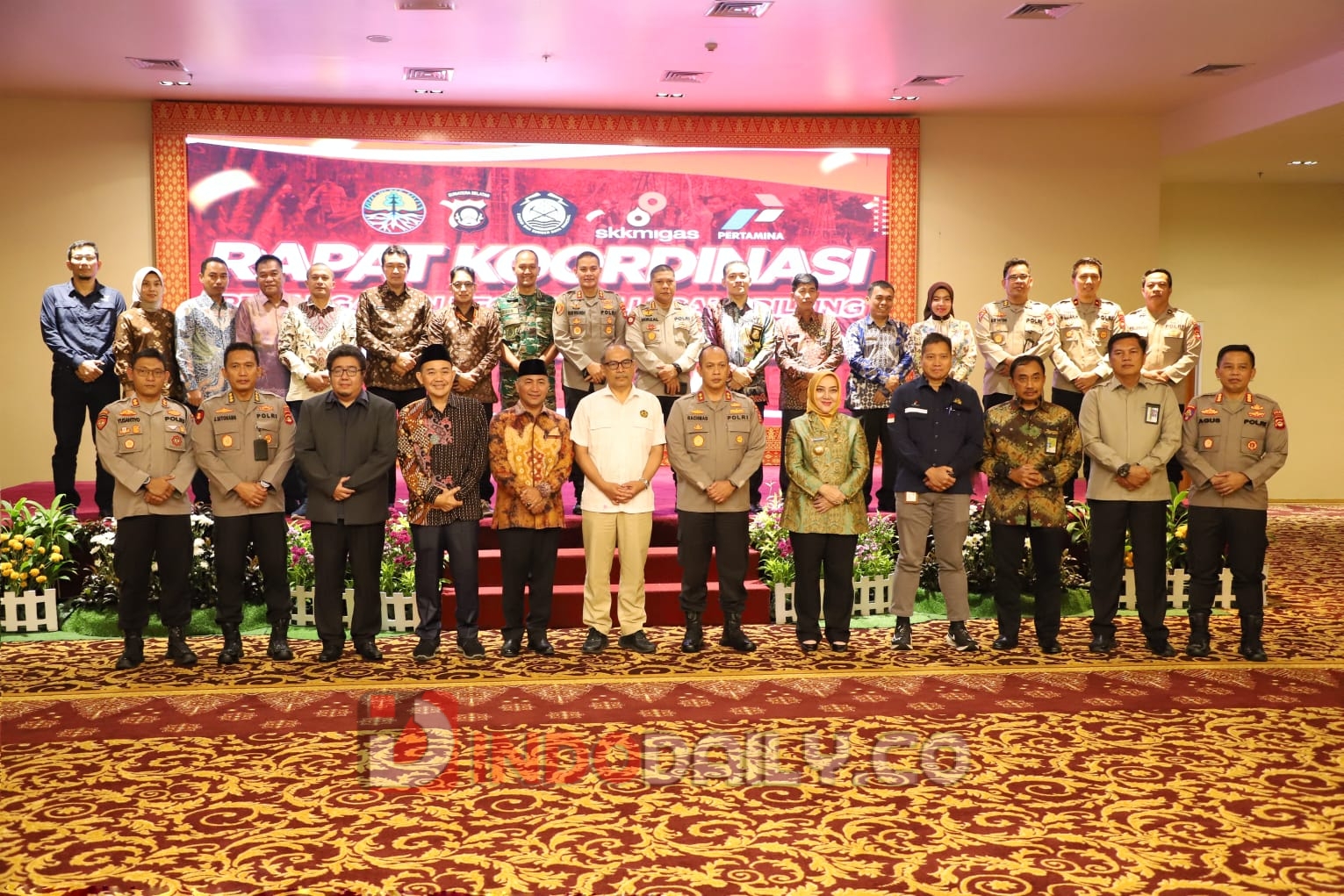 Direktur Jenderal Kementerian ESDM, Prof Turtuka Ariadji Phd beserta stakeholder untuk membahas langkah tata kelola sumur minyak masyarakat, Jumat (20/1/2023)