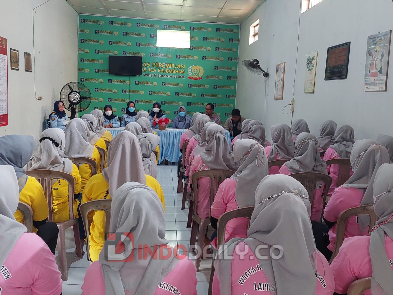 Layanan Rehabilitasi Tahun 2023 kepada Warga Binaan Lapas Perempuan Palembang.