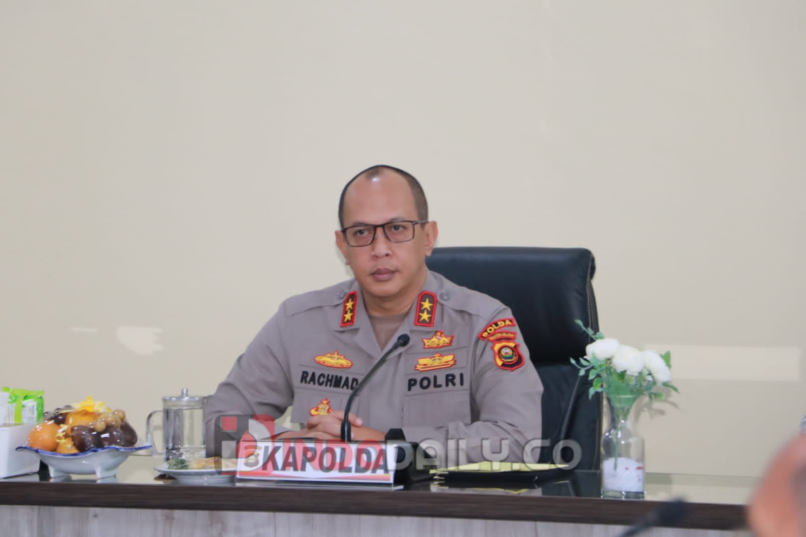 Kapolda Sumsel, Irjen Pol A Rachmad Wibowo SIK