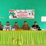 Pemdes Air Putih Ulu, kecamatan Plakat Tinggi menggelar Musyawarah Desa, Senin (30/1/2023)