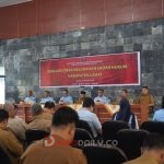 Kantor Wilayah Kementerian Hukum dan HAM Sumatera Selatan menggelar evaluasi dan pembinaan Desa/kelurahan Sadar Hukum di Kabupaten Lahat. Senin (30/1) bertempat di Gedung Pertemuan Pemkab Lahat