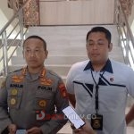 Kapolrestabes Palembang, Kombes Pol Mokhamad Ngajib didampingi Kasat Reskrim, AKBP Haris Dinzah