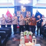 Kapolda Sumsel, Irjen Pol A Rachmad Wibowo SIK saat menerima VP Stakeholder Relation PT Pertamina dan jajaran, Kamis (2/2/2023)