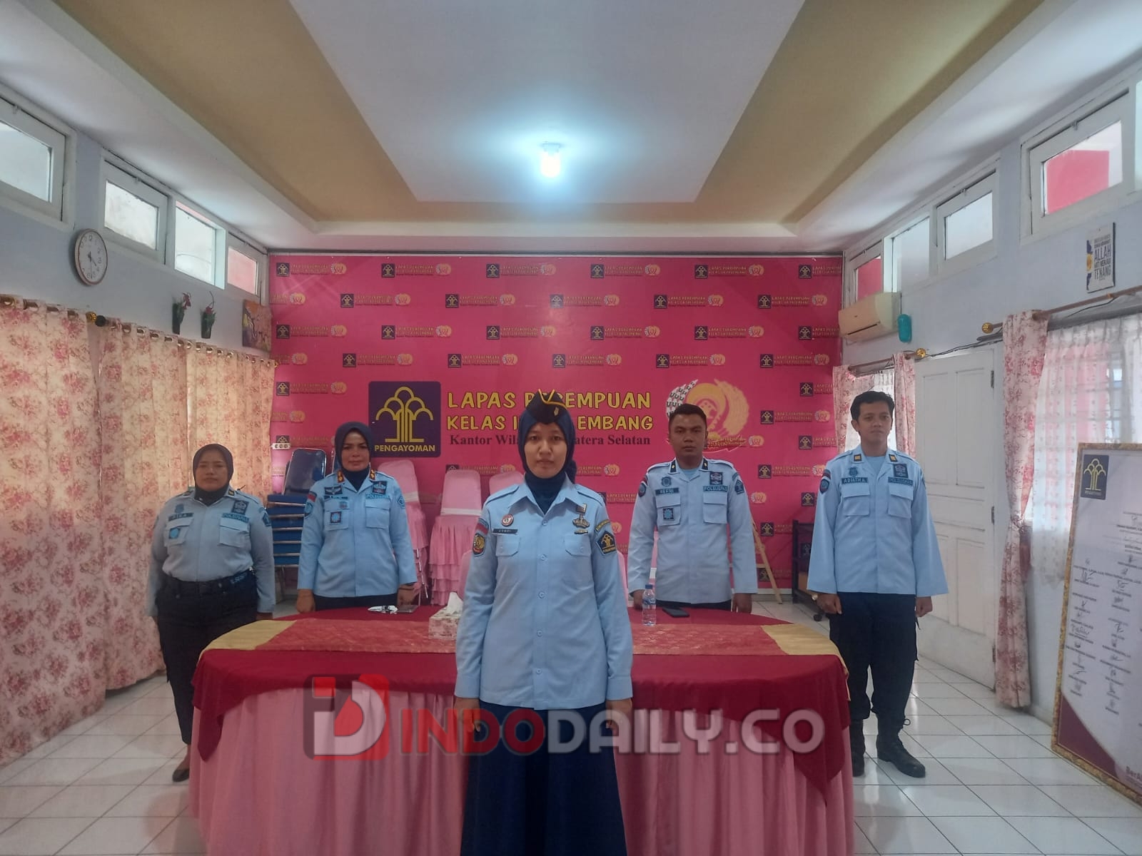 Pelantikan Pegawai Negeri Sipil di lingkungan Kementerian Hukum dan HAM Sumsel, Kamis (2/2/2023)