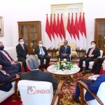 Presiden Joko Widodo menerima kunjungan kehormatan para Menteri Luar Negeri (Menlu) ASEAN dan Sekretaris Jenderal (Sekjen) ASEAN di Istana Merdeka, Jakarta, Jumat, 3 Februari 2023. Foto: BPMI Setpres.