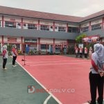 Pelaksanaan apel pagi pegawai. Jumat (03/12/2023) di Lapas Perempuan Palembang