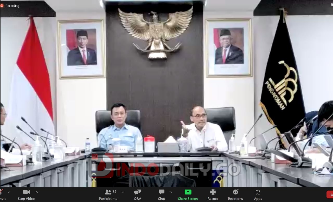 Evaluasi Pelaksanaan Reformasi Birokrasi (Foto: tangkapan layar)