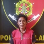 Irawan (30), pelaku curanmor saat diamankan Polsek Lalan