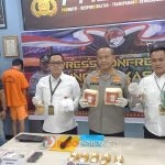 Kapolrestabes Palembang, Kombes Pol Mokhamad Ngajib saat menggelar keterangan pers