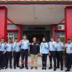 Kakanwil Kemenkumham Sumsel, Dr Ilham Djaya saat kunjungan ke Lapas Narkotika Banyuasin