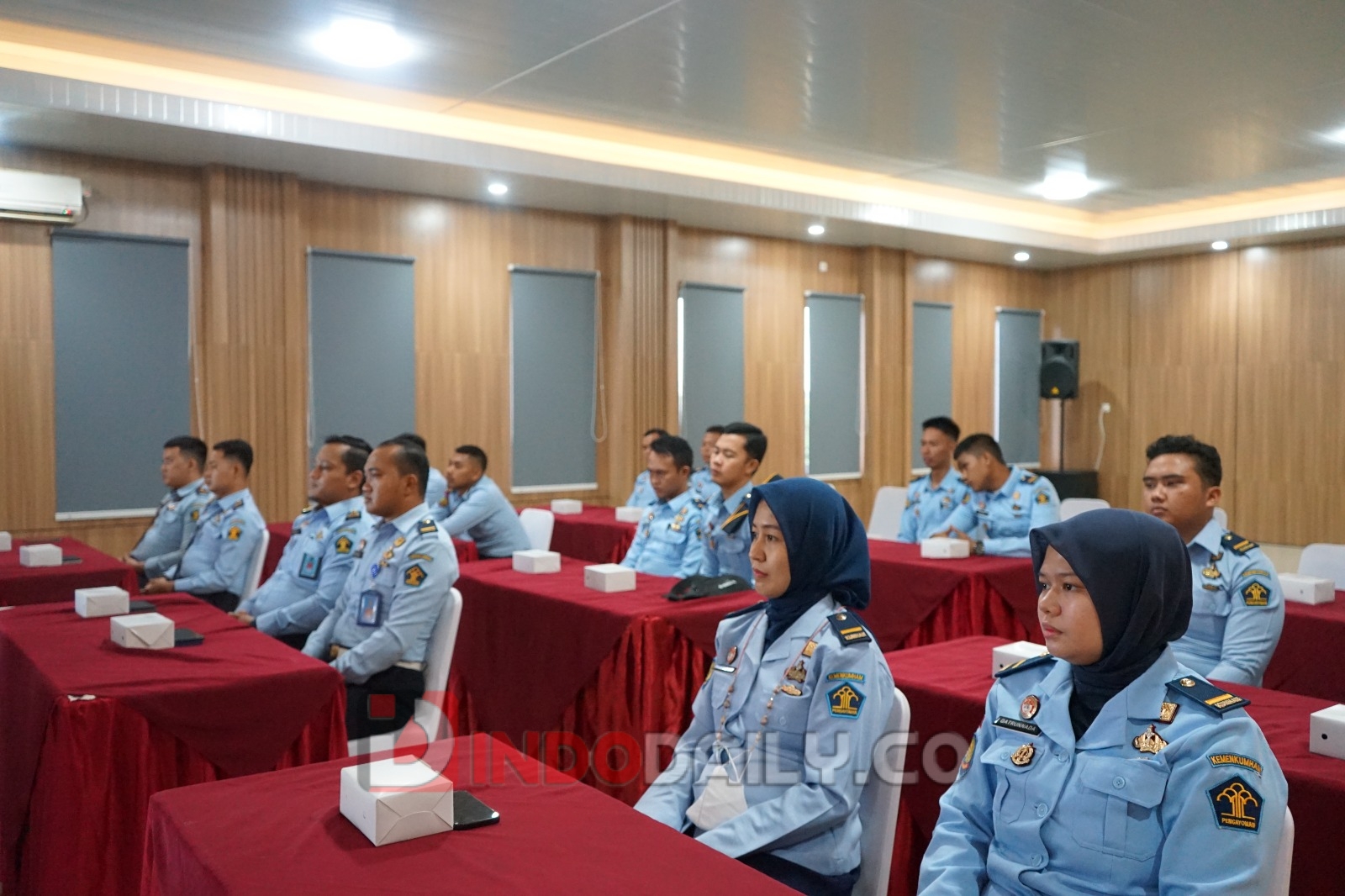 Kanwil Kemenkumham Sumsel menerima kunjungan Badan Penelitian dan Pengembangan Hukum dan HAM Kemenkumham RI, Selasa (7/2/2023)