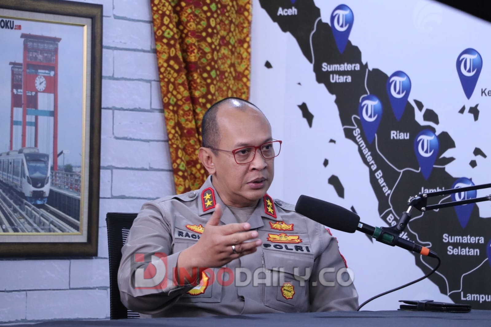 Kapolda Sumsel, Irjen Pol A Rachmad Wibowo SIK