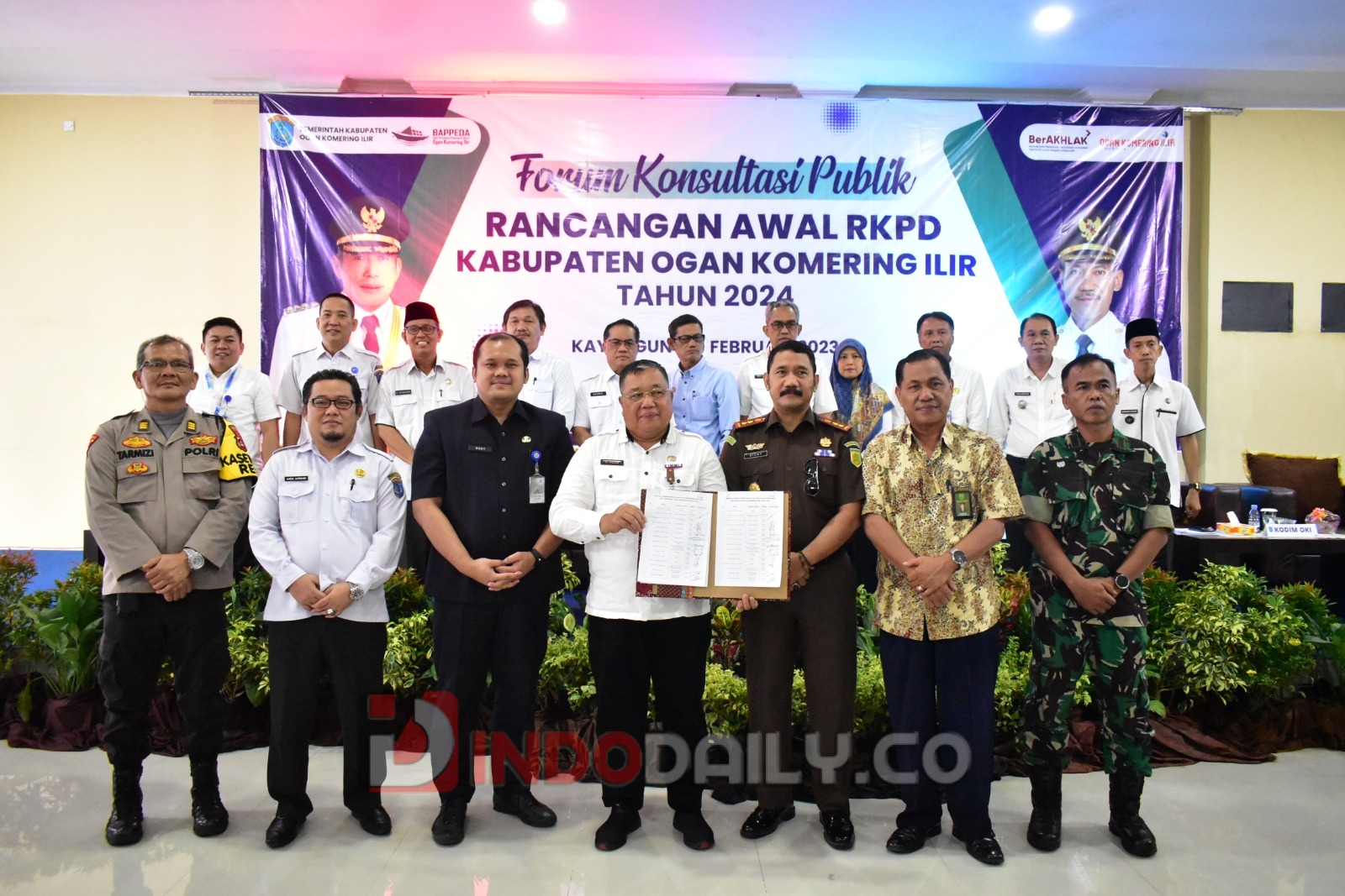 Forum konsultasi publik penyusunan RKPD Kabupaten OKI