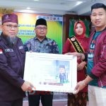 Pelantikan Korps Instruktur, Korps Mubaligh dan Departemen Medkom Dewan Pimpinan Daerah Ikatan Mahasiswa Muhammadiyah Sumsel, Jumat (10/2/2023)