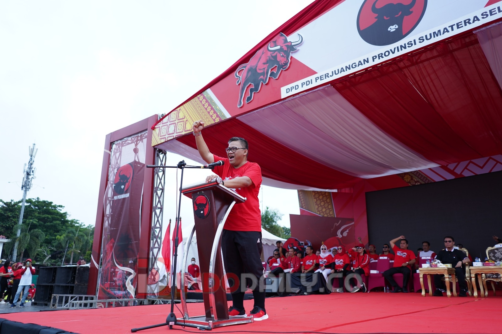 Ketua DPD PDIP Sumsel Giri Ramanda N Kiemas (Dok. Humas PDIP Sumsel / Indodaily.co)