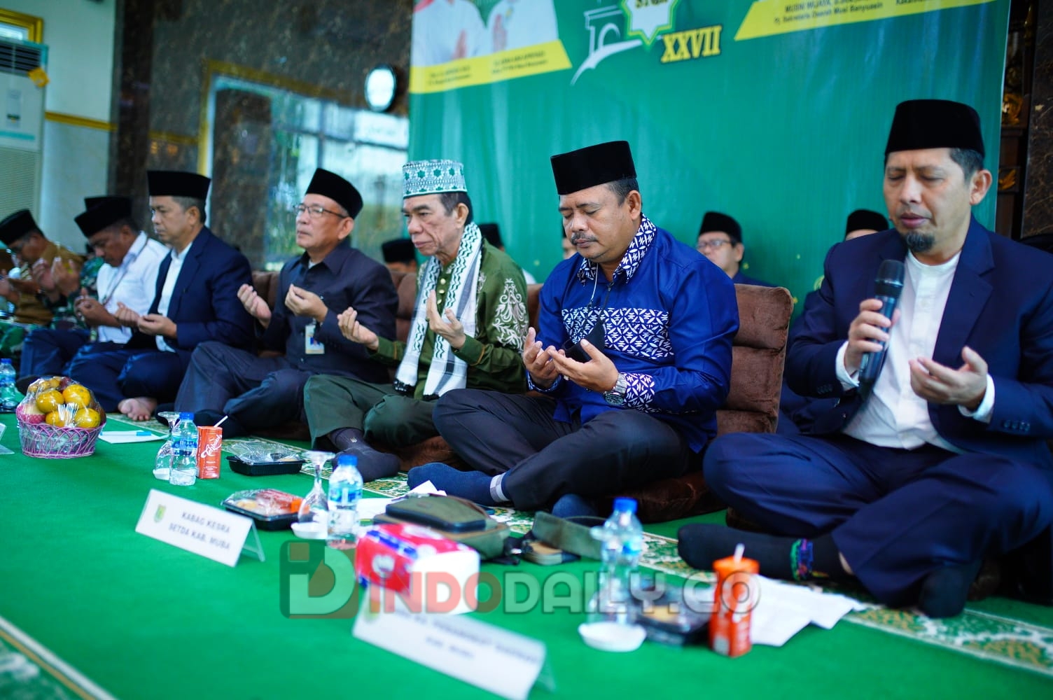 Pembukaan Seleksi Tilawatil Qur’an dan Hadist (STQH) XXVII Tingkat Kabupaten Muba, Senin (13/2/2023) di Masjid Baitul ‘Izzah Komplek Villa Bukit Sejahtera