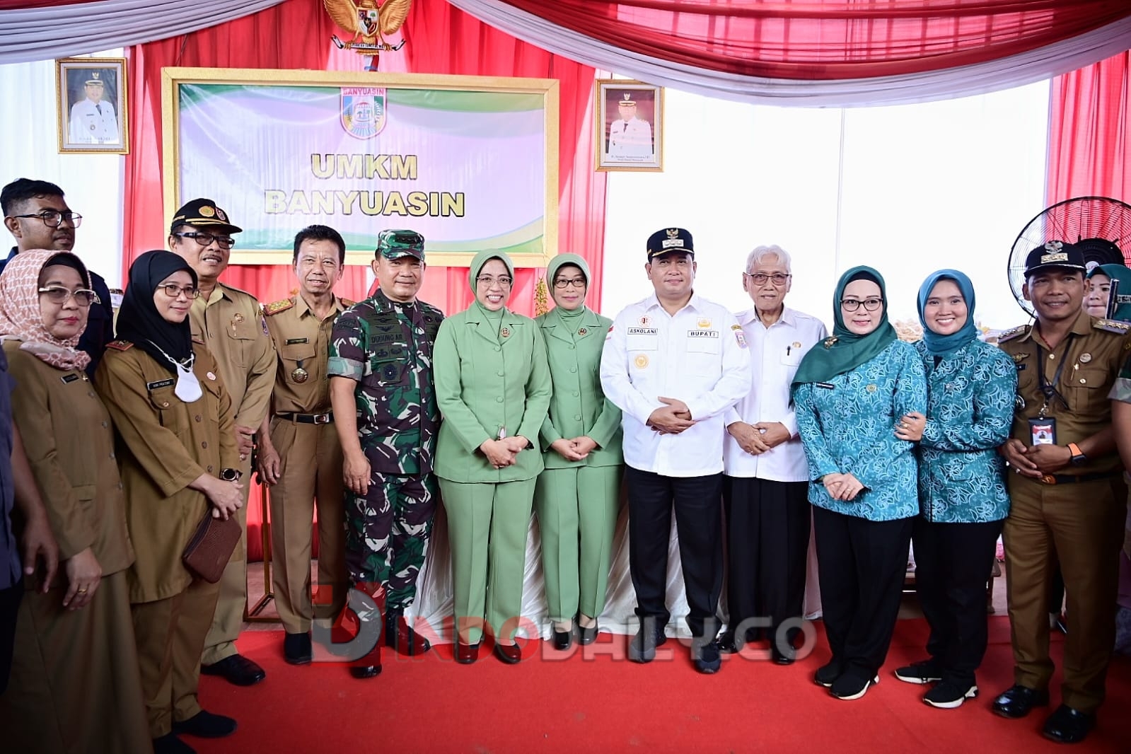 Grand Opening Peresmian Agrowisata Tekno-44 di Desa Gelebak Dalam, Kecamatan Rambutan, Banyuasin, Sumatera Selatan (Sumsel), Senin (13/2/2023)