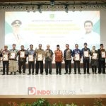 pembukaan sosialisasi Peraturan Bupati Muba tentang Dana Desa Tahun Anggaran 2023, bertempat di Opproom Pemkab Muba, Jumat (17/2/2023)