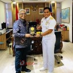 Kasal Laksamana TNI Muhammad Ali melaksanakan courtesy call kepada Duta Besar Republik Indonesia di Kuala Lumpur Hermono bertempat di Jalan Tun Razak 233, Kuala Lumpur, Malaysia, Jumat (17/02/2023)