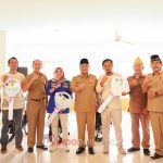 Silaturahmi Anggota Penggerak PKH dengan Pj Bupati Muba, bertempat di Gedung Juang Depan Kantor Dinsos Muba, Senin (20/2/2023)