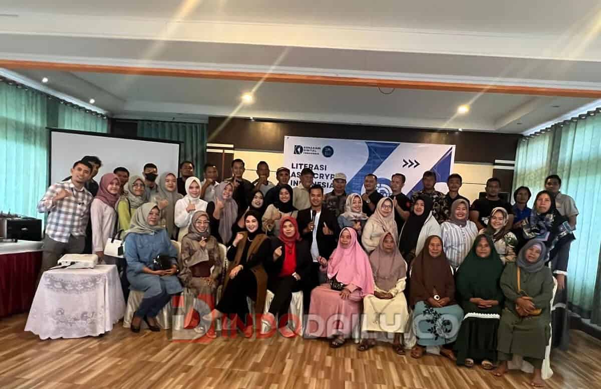 Degree crypto token cabang TRB pagaralam melaksanakan kegiatan literasi Aseet Crypto Indonesia di Kota Pagaralam