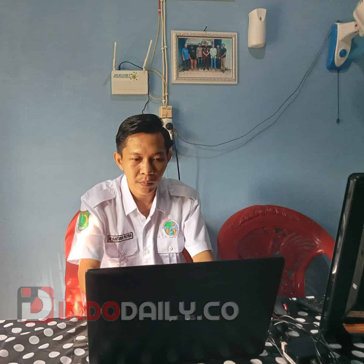 Ketua PD IWO Muba Riyansyah Putra