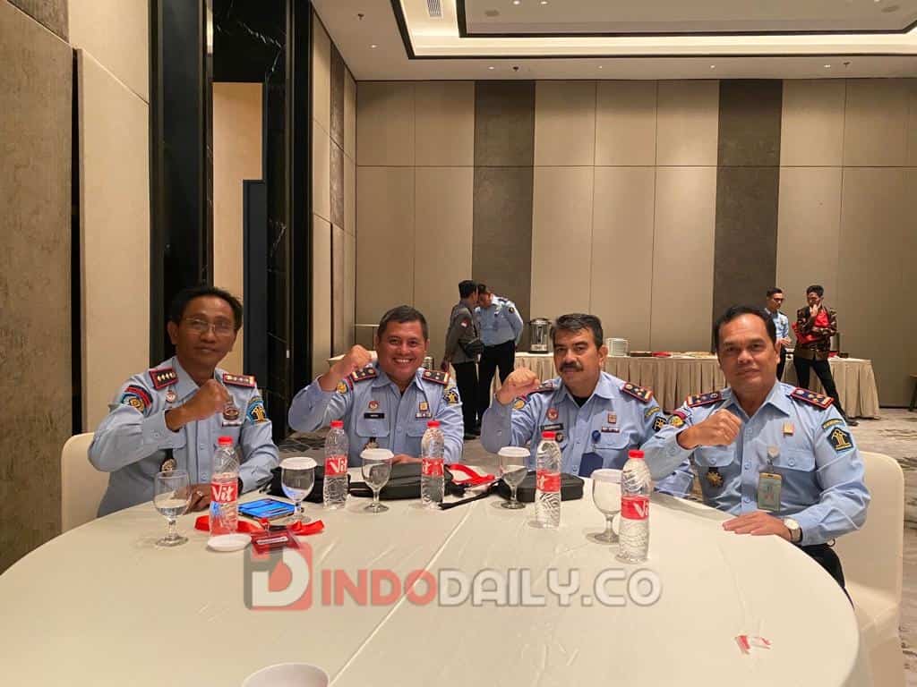 Kalapas Sekayu, Ronald Heru Praptama menghadiri Rapat Koordinasi Evaluasi Capaian Kinerja Tahun 2022, Kamis (23/2/2023)