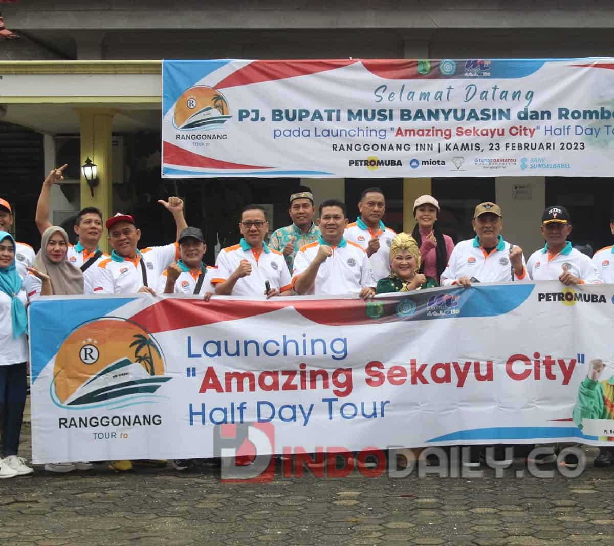 Peluncuran Paket Wisata “Amazing Sekayu City” Half Day Tour, Kamis (23/2/2023)