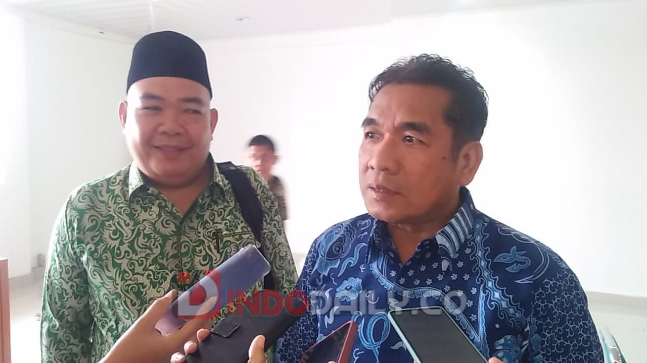 Ketua Komisi IV DPRD Provinsi Bengkulu Edward Samsi  SIP MM didampingi Anggota Komisi IV DPRD Provinsi Bengkulu Fraksi PKB H Zainal SSos MSi
