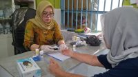 Pos Binaan Terpadu (Posbindu) Lansia untuk skrining Penyakit Tidak Menular (PTM) di klinik Lapas Perempuan Palembang
