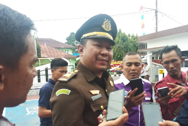 Kepala Seksi Tindak Pidana Khusus Kejaksaan Negeri OKI Eko Nurlianto