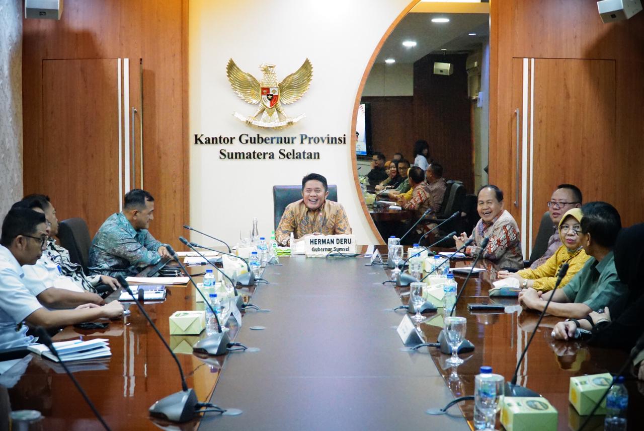 Herman Deru Gandeng APTISI Wujudkan Sumsel Mandiri Pangan dan Masyarakat Sadar Hukum (Dok. Humas Pemprov Sumsel)