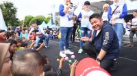 Libur Akhir Pekan, Gubernur Herman Deru dan KORMI Sumsel Olahraga Bareng Ribuan Warga OKU (Dok. Humas Pemprov Sumsel)
