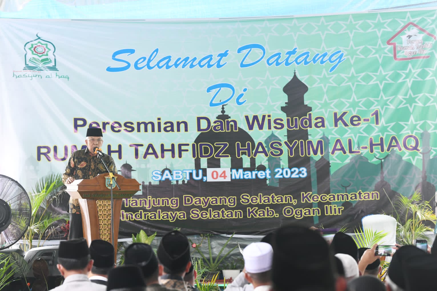 Wagub Sumsel Mawardi Yahya Sebut Pemprov Sumsel Komitmen Cetak Generasi Berkarakter Lewat Pendidikan Berbasis Agama (Dok. Humas Pemprov Sumsel)