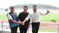 Erick Thohir, Menpora dan Gubernur Sumsel Cek Kesiapan JSC Sebagai Tuan Rumah Piala Dunia U-20 (Dok. Humas Pemprov Sumsel)