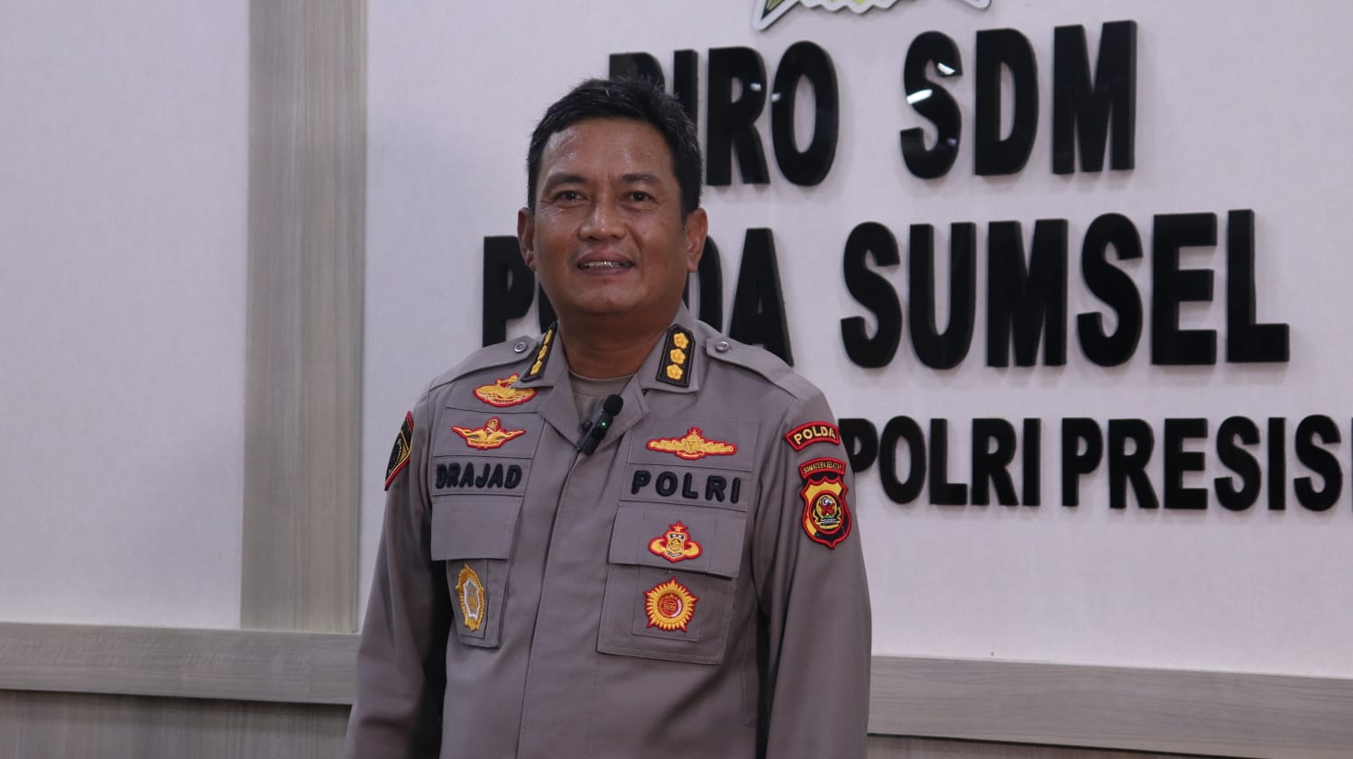 Karo SDM Polda.Sumsel Kombes Pol Sudrajad Hariwibowo SIK Msi