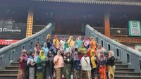 Pengurus Pemberdayaan Perempuan UMKM (PPUMI) Sumsel usai pertemuan, Jumat (3/3/2023) di RM Tiga Nyonya Palembang