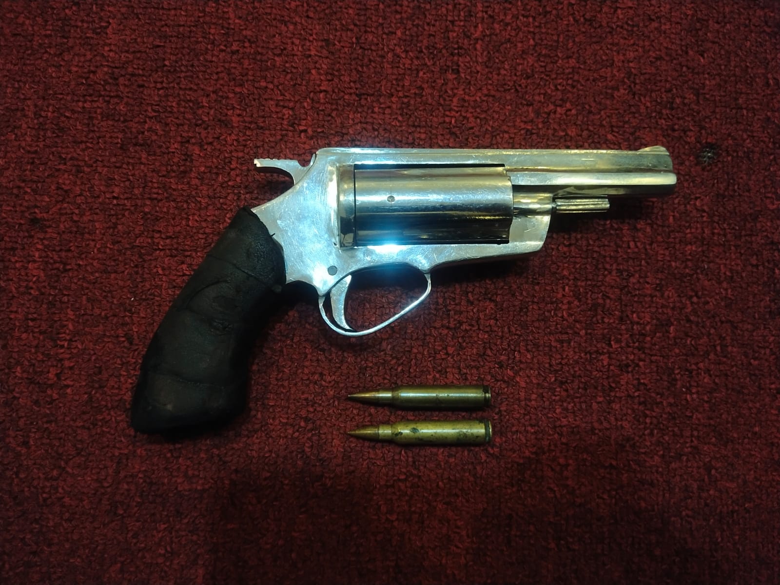 Senjata Api Rakitan (Senpira) Jenis Pistol Revolver yanng diamankan Polres Ogan Ilir