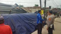 Kecelakaan lalu lintas terjadi di Jalan Mayjen Yusuf Singadekane, Kelurahan Keramasan, Kecamatan Kertapati, Palembang, Senin (6/3/2023)