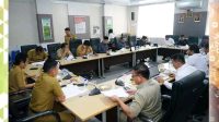 Rapat Dengar Pendapat Komisi II DPRD Kabupaten Musi Banyuasin tentang Evaluasi Kinerja Triwulan I Tahun 2023