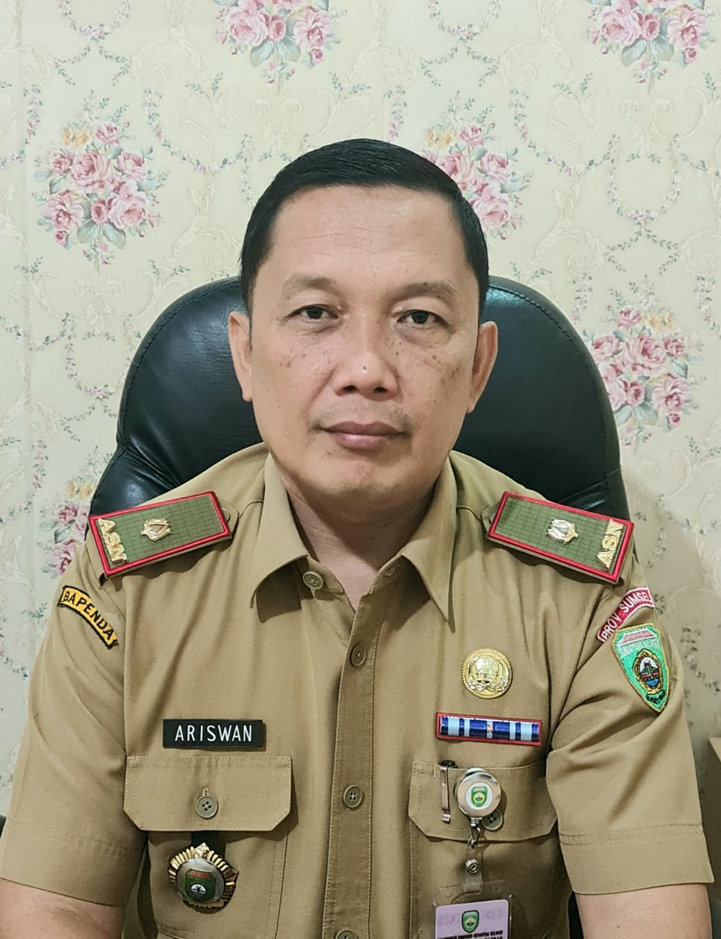 Kepala UPTB Samsat kota Prabumulih, Ariswan Naromin SE MM